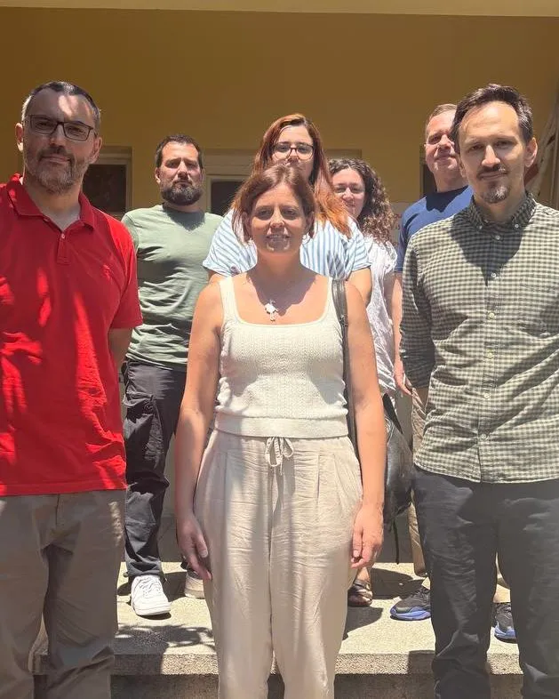 Fotoja origjinale e postuar nga Ilaria Salis në X (Twitter).