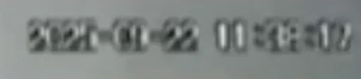 Timestamp i kamerës së sigurisë